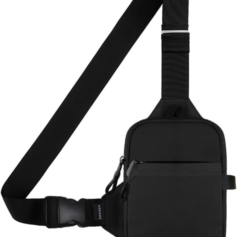 Mini Sling Bag for Men Women - Small Crossbody Bag Casual Phone Chest Bag for Hi